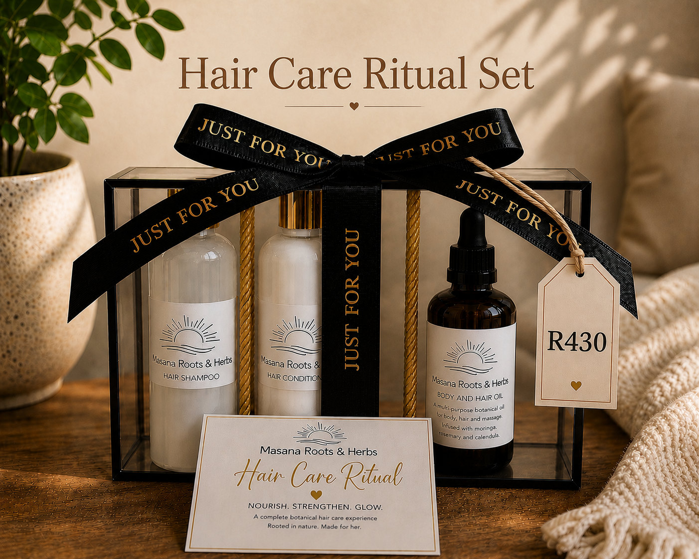 Hair Care Ritual Set