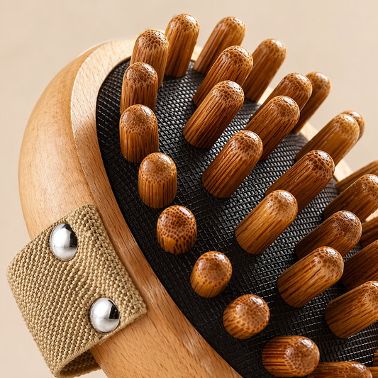 Body Massage Brush - Lymphatic Drainage Tool & Anti-cellulite