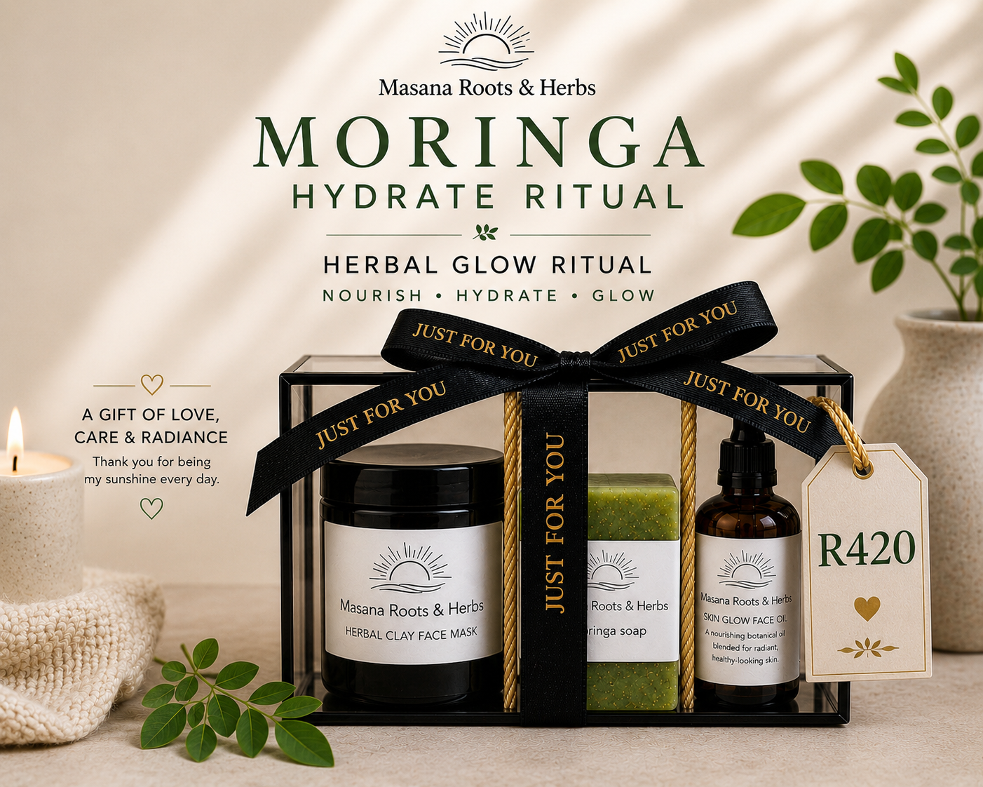 Moringa Hydrate Ritual Set