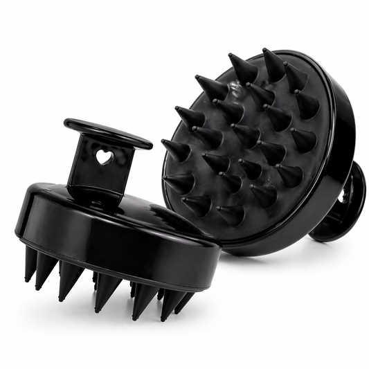 Scalp Massager Shampoo Brush - Silicone Hair & Scalp Scrubber (2 Pack)