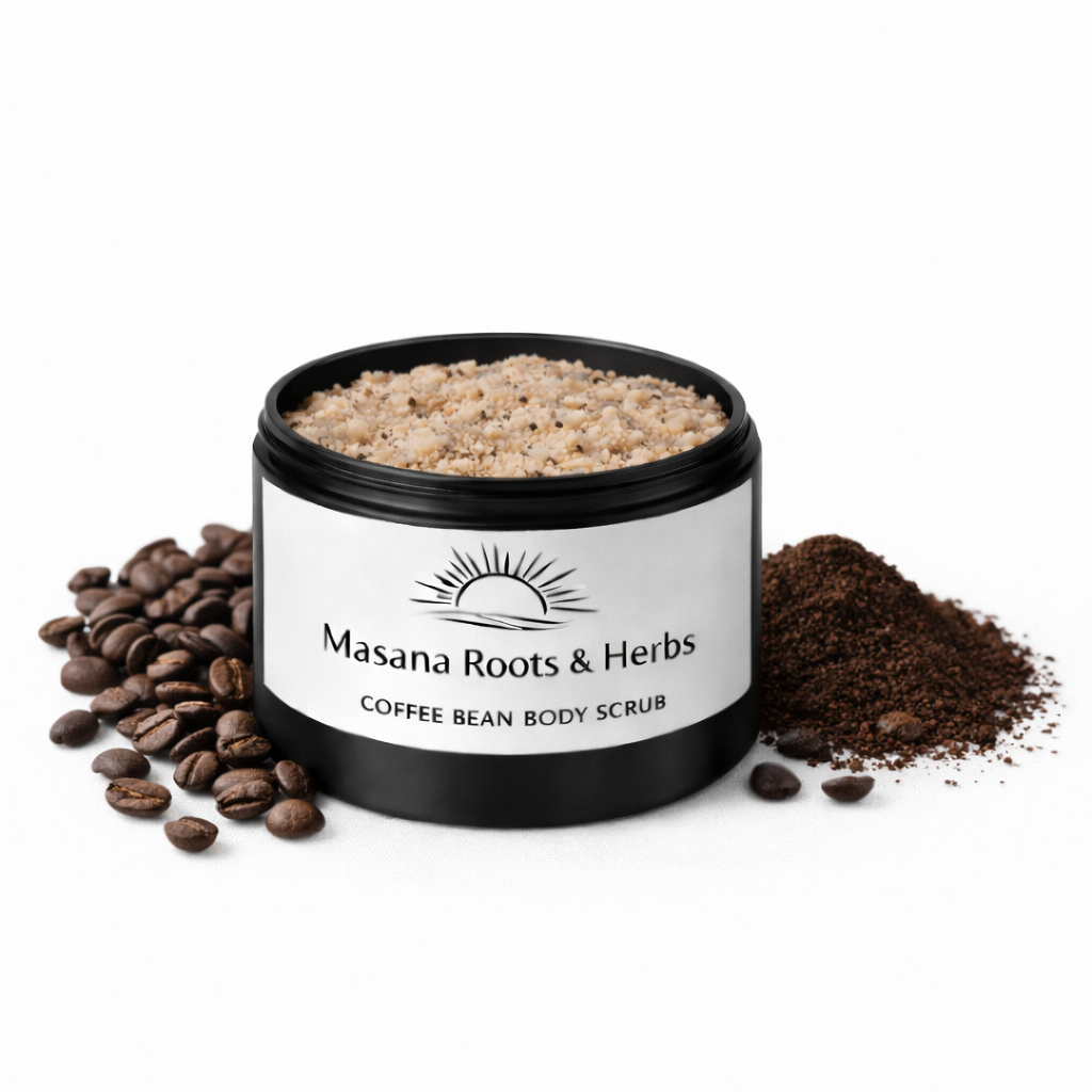 Natural Body Scrub for Glowing Skin | Coffee, Turmeric & Moringa Exfoliating Scrub South Africa