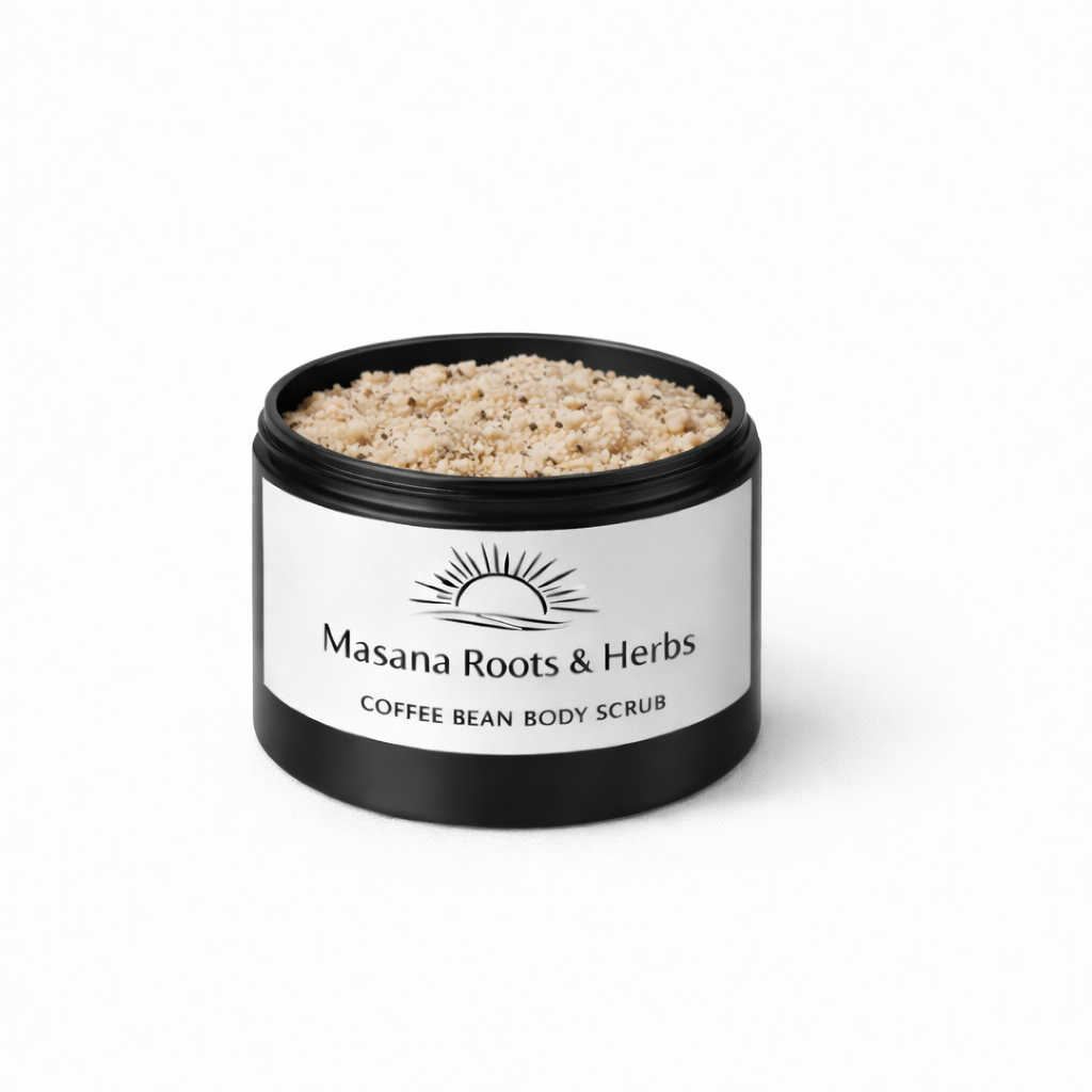 Natural Body Scrub for Glowing Skin | Coffee, Turmeric & Moringa Exfoliating Scrub South Africa