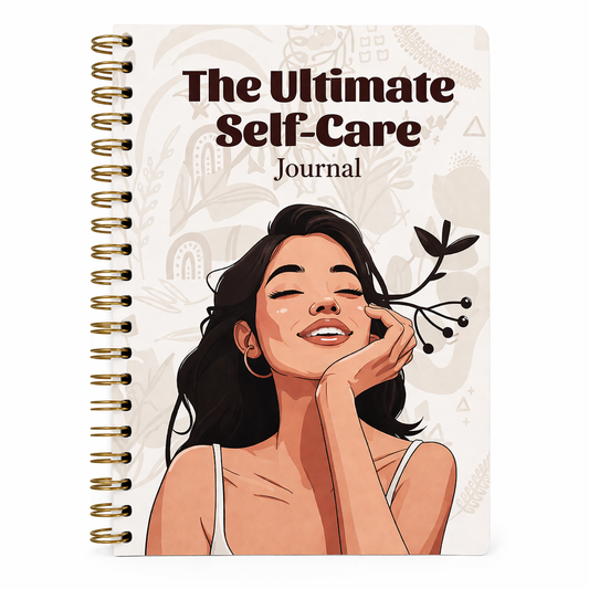 The Ultimate Self-Care Journal - 90-Day Skincare Tracker - Track your skincare routine, products & daily skin progress