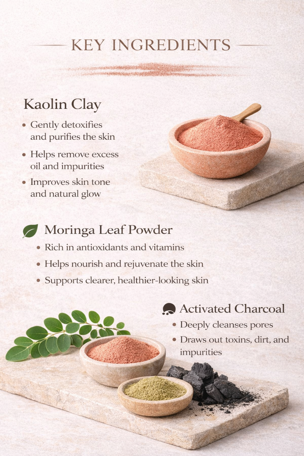 Ibomvu Clay Face Mask (Kaolin Clay) | Herbal Detox Mask for Acne & Oily Skin South Africa