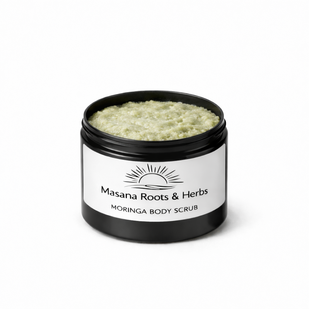 Natural Body Scrub for Glowing Skin | Coffee, Turmeric & Moringa Exfoliating Scrub South Africa