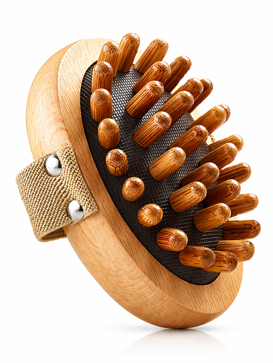 Body Massage Brush - Lymphatic Drainage Tool & Anti-cellulite