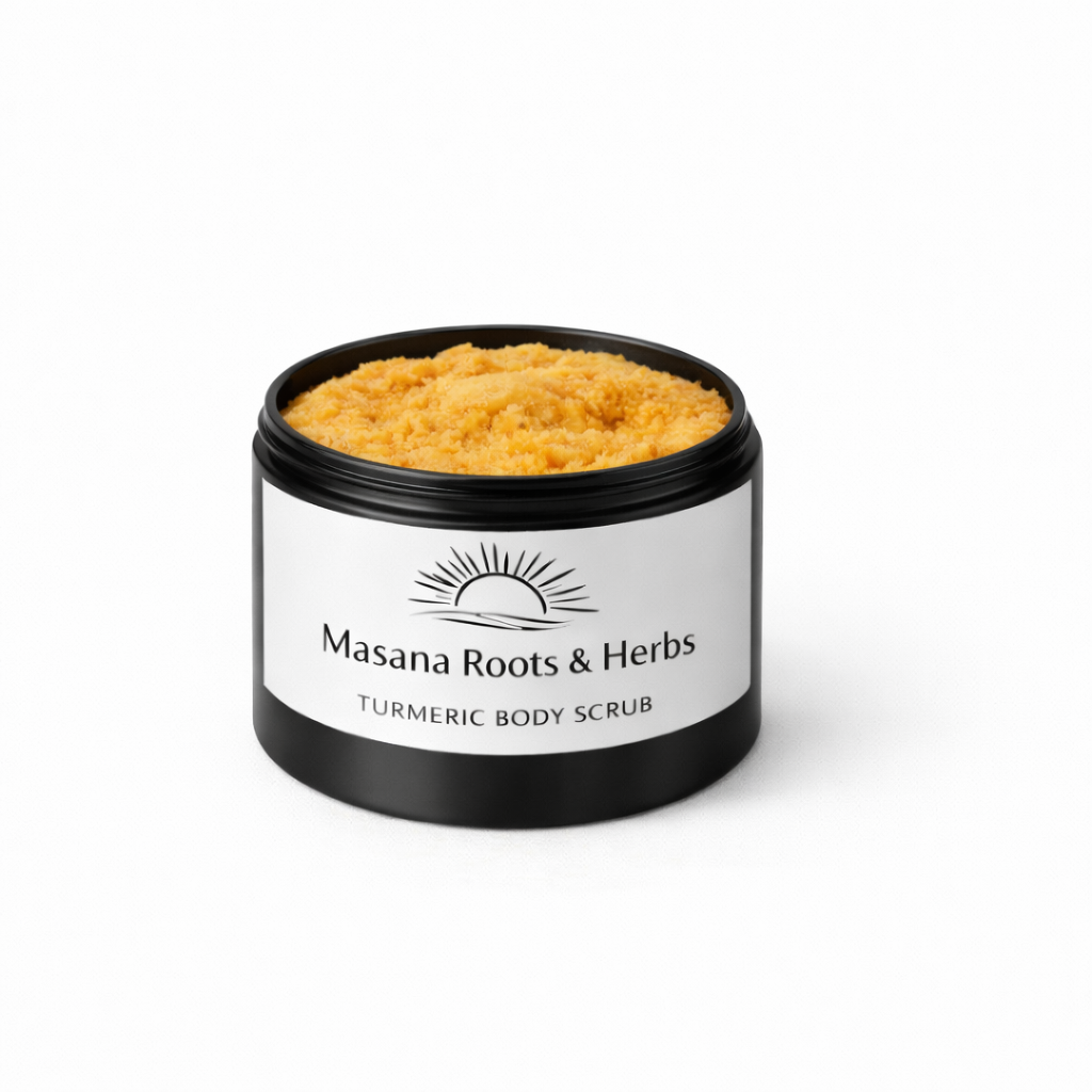 Natural Body Scrub for Glowing Skin | Coffee, Turmeric & Moringa Exfoliating Scrub South Africa